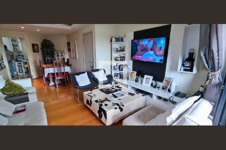 Sala de apartamento à venda com 3 quartos, 110m² em Jardim Leonor, São Paulo