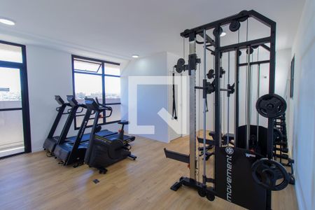 Área comum - Academia de apartamento para alugar com 2 quartos, 47m² em Jardim Pioneira, Cotia