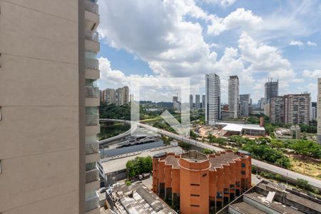 Vista do Quarto de apartamento à venda com 1 quarto, 28m² em Jardim Caravelas, São Paulo