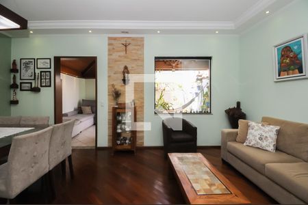 Sala de casa de condomínio à venda com 3 quartos, 115m² em Jardim Lauro Gomes, São Bernardo do Campo