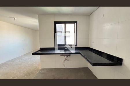 Cozinha de apartamento à venda com 2 quartos, 106m² em Vila Curuçá, Santo André