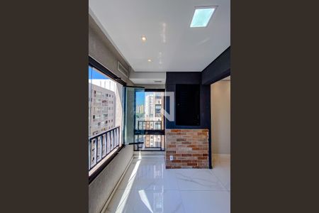 Varanda da Sala de apartamento para alugar com 2 quartos, 50m² em Brás, São Paulo