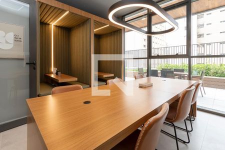 Coworking de kitnet/studio para alugar com 1 quarto, 22m² em Santo Amaro, São Paulo
