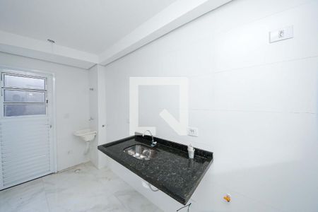 Cozinha de apartamento para alugar com 1 quarto, 36m² em Vila Carrão, São Paulo