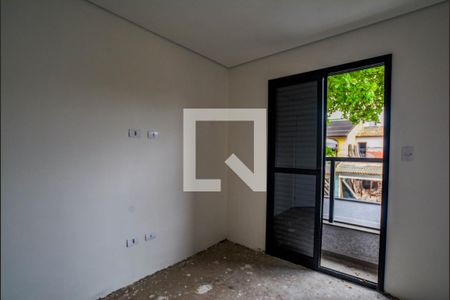 Quarto Suíte de apartamento à venda com 2 quartos, 53m² em Vila Curuçá, Santo André