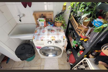 Lavanderia de apartamento à venda com 3 quartos, 80m² em Vila Humaita, Santo André