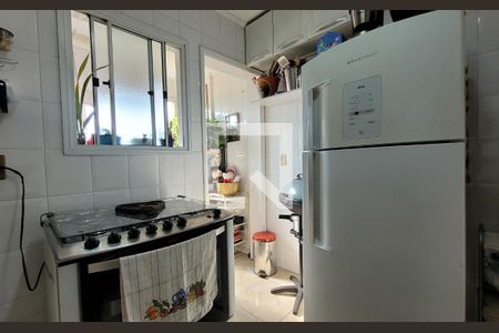 Cozinha de apartamento à venda com 3 quartos, 80m² em Vila Humaita, Santo André