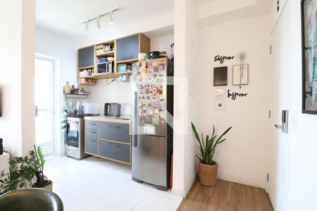 Sala/Cozinha de apartamento à venda com 2 quartos, 62m² em Barra Funda, São Paulo