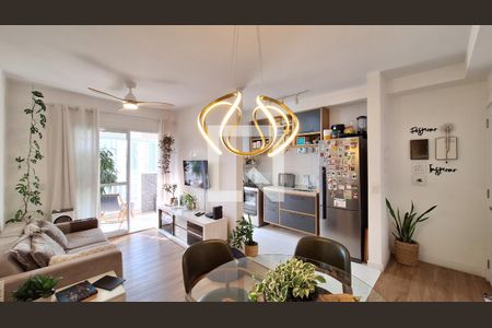 Sala/Cozinha de apartamento à venda com 2 quartos, 62m² em Barra Funda, São Paulo