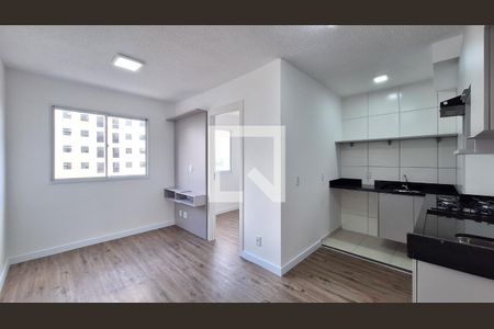 Sala/Cozinha de apartamento à venda com 2 quartos, 35m² em Várzea da Barra Funda, São Paulo