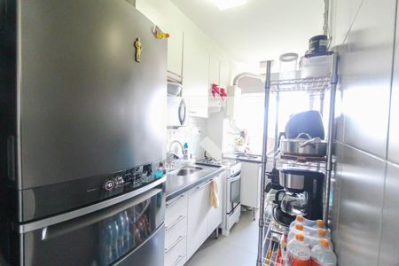 Cozinha de apartamento à venda com 1 quarto, 35m² em Jardim Ibitirama, São Paulo