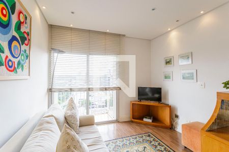 Sala de apartamento para alugar com 1 quarto, 55m² em Vila Olímpia, São Paulo