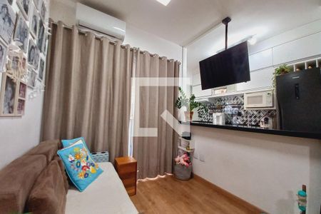 Sala de apartamento à venda com 1 quarto, 47m² em Cambuí, Campinas