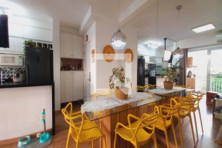 Sala de Jantar de apartamento à venda com 1 quarto, 47m² em Cambuí, Campinas
