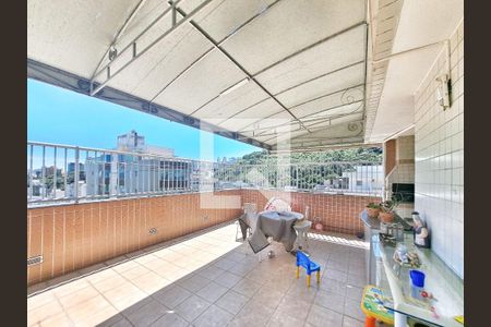 Área comum - Salão de festas de apartamento à venda com 4 quartos, 240m² em Buritis, Belo Horizonte