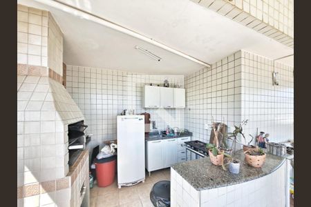 Área comum - Churrasqueira de apartamento à venda com 4 quartos, 240m² em Buritis, Belo Horizonte