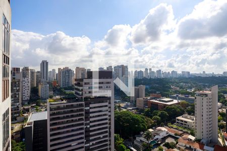 Vista da Varanda de apartamento para alugar com 1 quarto, 29m² em Jardim das Acácias, São Paulo