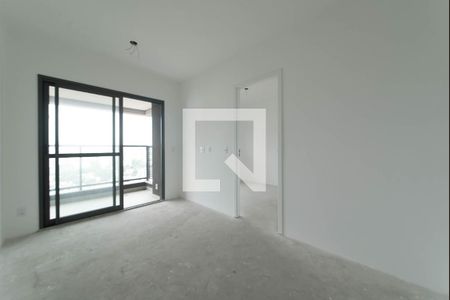 Sala de apartamento à venda com 1 quarto, 38m² em Brooklin, São Paulo