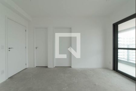 Sala de apartamento à venda com 1 quarto, 38m² em Brooklin, São Paulo