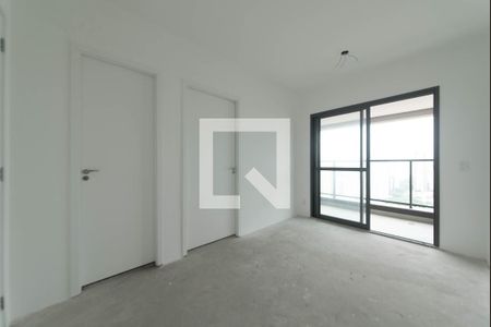 Sala de apartamento à venda com 1 quarto, 38m² em Brooklin, São Paulo