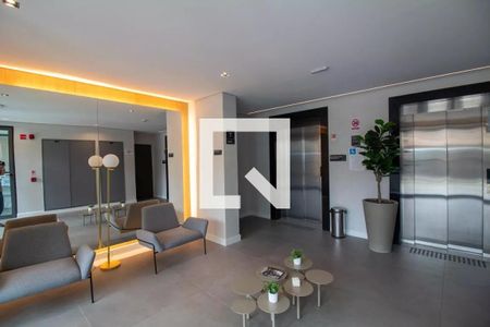 Hall Social de apartamento à venda com 1 quarto, 38m² em Brooklin, São Paulo