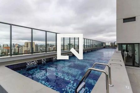Piscina de apartamento à venda com 1 quarto, 38m² em Brooklin, São Paulo