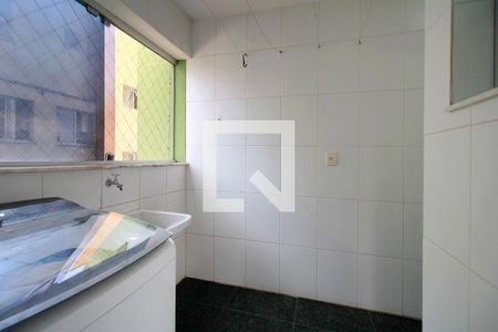 Área de Serviço de apartamento à venda com 4 quartos, 130m² em Fernão Dias, Belo Horizonte