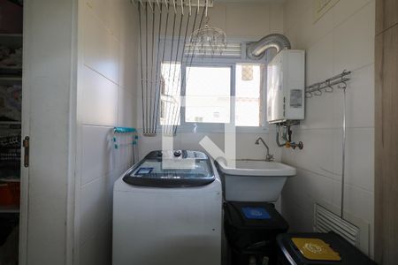 Área de Serviço de apartamento à venda com 3 quartos, 113m² em Santo Antônio, São Caetano do Sul