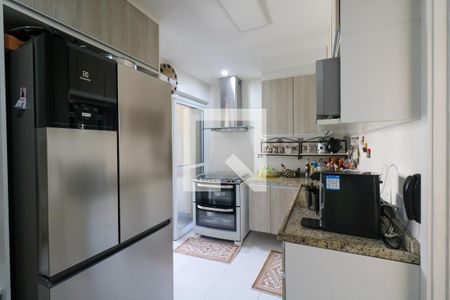 Cozinha de apartamento à venda com 3 quartos, 113m² em Santo Antônio, São Caetano do Sul