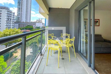 Varanda de kitnet/studio para alugar com 1 quarto, 46m² em Sumarezinho, São Paulo