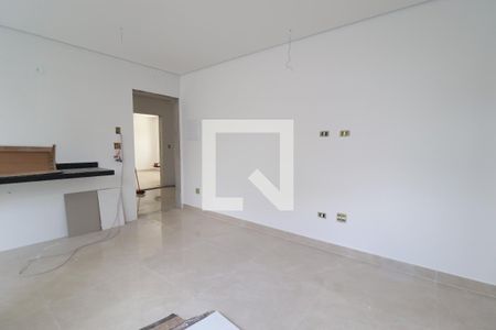 Sala de apartamento à venda com 2 quartos, 50m² em Jardim Bela Vista, Santo André