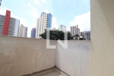 Varanda Quarto 1 suíte de apartamento à venda com 2 quartos, 50m² em Jardim Bela Vista, Santo André