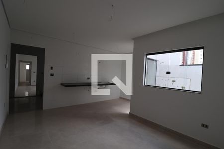Sala de apartamento à venda com 2 quartos, 50m² em Jardim Bela Vista, Santo André