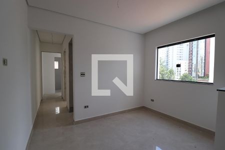 Sala de apartamento à venda com 3 quartos, 100m² em Jardim Bela Vista, Santo André