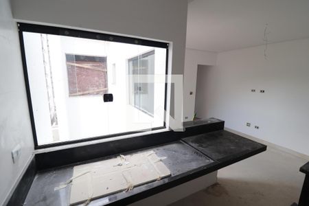 Cozinha de apartamento à venda com 2 quartos, 98m² em Jardim Bela Vista, Santo André