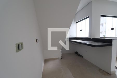 Cozinha de apartamento à venda com 2 quartos, 98m² em Jardim Bela Vista, Santo André