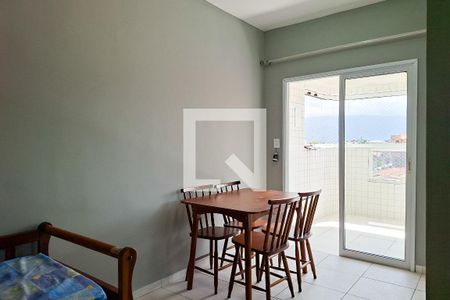 Sala de apartamento para alugar com 1 quarto, 69m² em Nova Mirim, Praia Grande