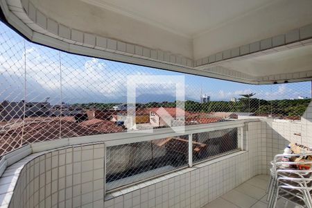 Sacada de apartamento para alugar com 1 quarto, 69m² em Nova Mirim, Praia Grande