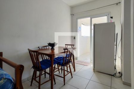 Sala de apartamento para alugar com 1 quarto, 69m² em Nova Mirim, Praia Grande