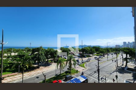 Vista da Sala de apartamento para alugar com 2 quartos, 95m² em José Menino, Santos