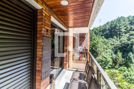 Varanda de apartamento à venda com 1 quarto, 100m² em Residencial Oito (alphaville), Santana de Parnaíba