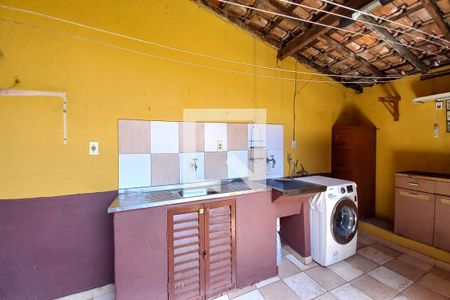 Área de Serviço de casa à venda com 2 quartos, 81m² em Jardim Santa Lúcia, Campinas