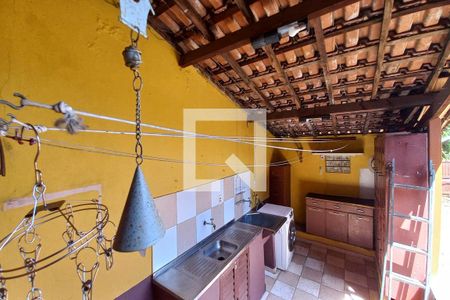 Vista da Cozinha  de casa à venda com 2 quartos, 81m² em Jardim Santa Lúcia, Campinas