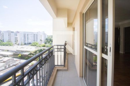 Varanda Sala de apartamento para alugar com 3 quartos, 102m² em Vila Isa, São Paulo