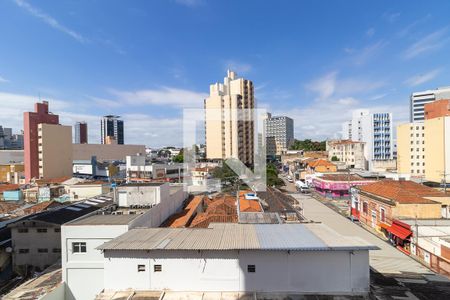 Vista da sacada de kitnet/studio à venda com 1 quarto, 47m² em Botafogo, Campinas