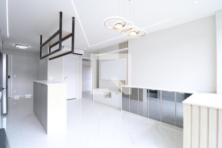 Sala/Cozinha de apartamento para alugar com 2 quartos, 54m² em Barra Funda, São Paulo