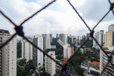Vista da Varanda da Sala de apartamento à venda com 4 quartos, 141m² em Vila Andrade, São Paulo