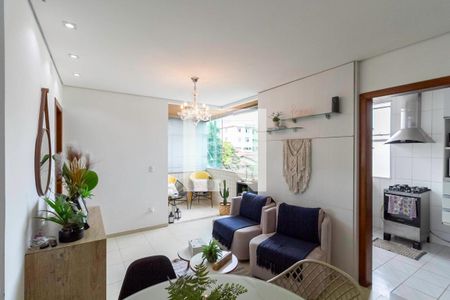 Sala 1 de apartamento à venda com 3 quartos, 240m² em Santa Branca, Belo Horizonte