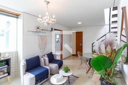 Sala 1 de apartamento à venda com 3 quartos, 240m² em Santa Branca, Belo Horizonte