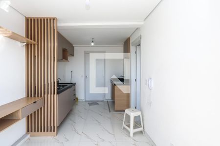 Sala e Cozinha de kitnet/studio para alugar com 1 quarto, 29m² em Sacoma, São Paulo